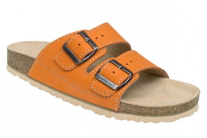 Komfortní obuv dámská C1719-oranžová