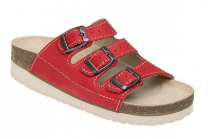 Komfortní obuv dámská C1722K-červená