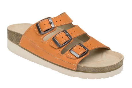 Komfortní obuv dámská C1722K-oranžová