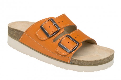 Komfortní obuv dámská C1719K-oranžová