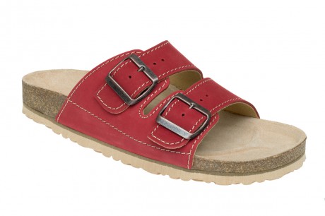 Komfortní obuv dámská C1719-červená